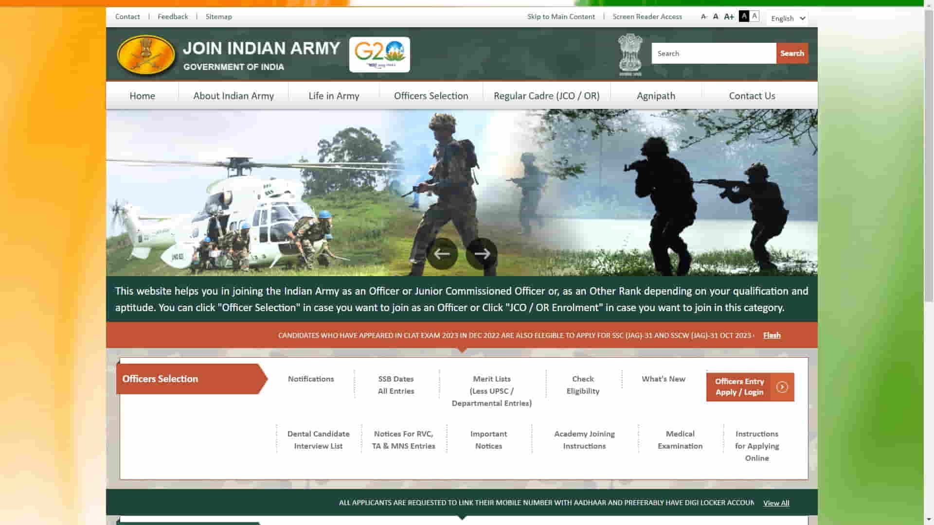 Indian Army Agniveer Admit Card 2026: