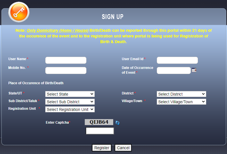 Birth Certificate Correction Online 2026
