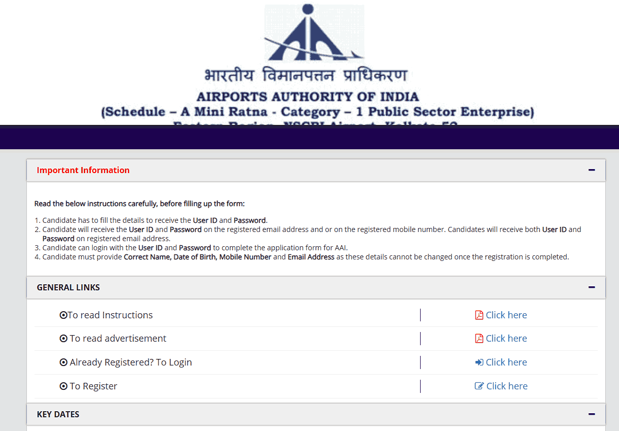 AAI NER Non Executive Recruitment 2025