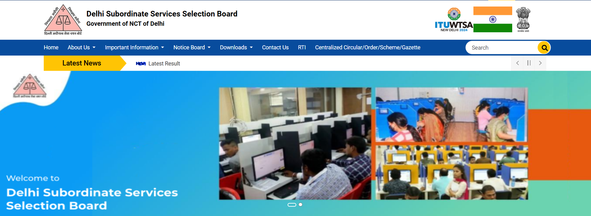 DSSSB 01-31 October Exam Admit Card 2025