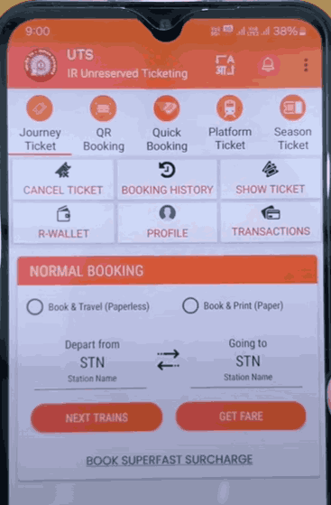 UTS ticket Booking