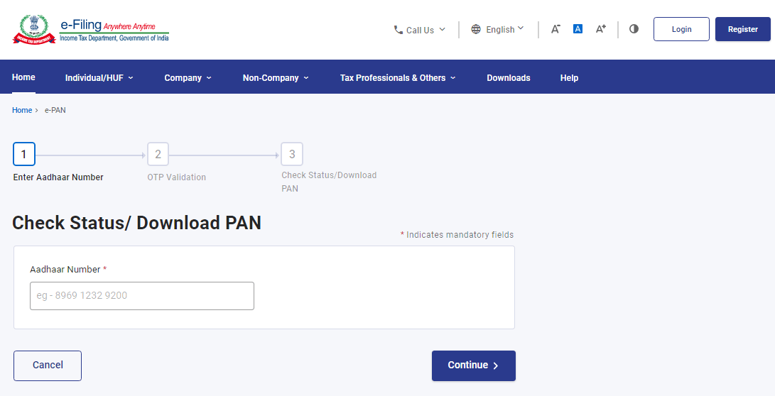 Tatkal Pan Card Kaise Banaye