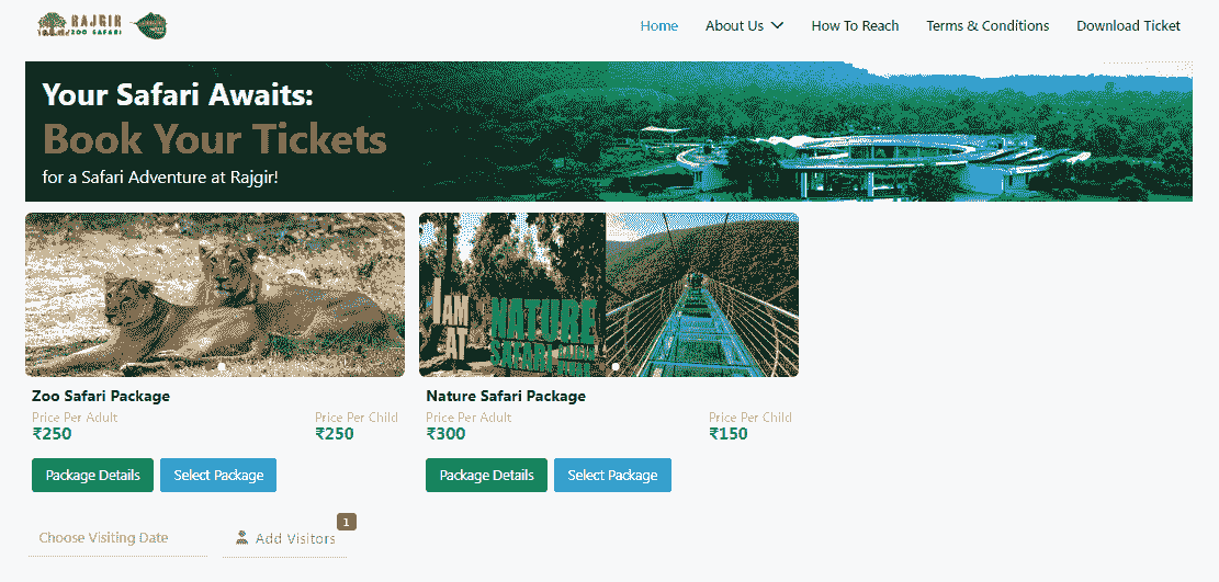 Rajgir Ticket Booking