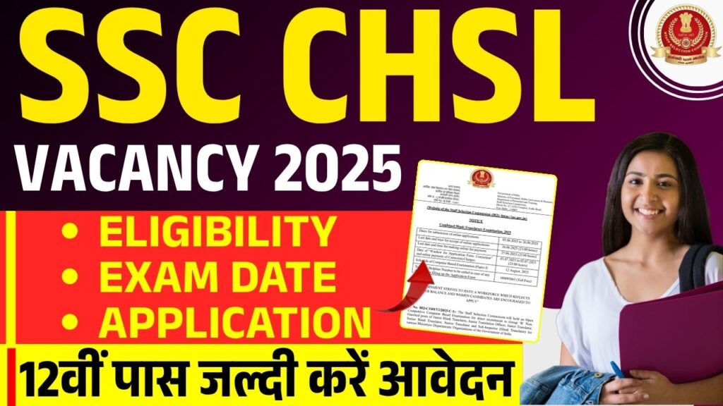 SSC CHSL Vacancy 2025