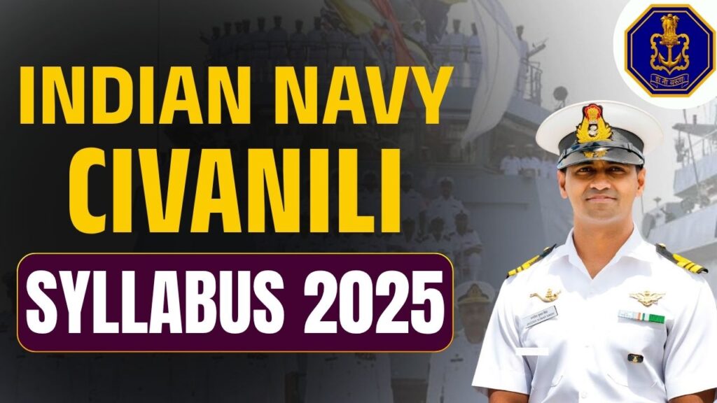 Indian Navy Civilian Syllabus 2025