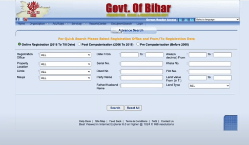 Bihar Jamin Ka Registry Deed Kaise Nikale
