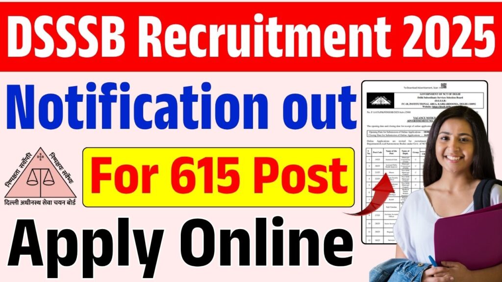 DSSSB Recruitment 2025