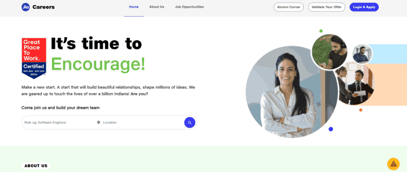 Reliance Jio Vacancy 2025