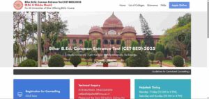Bihar B.ed Full Counselling Schedule 2026