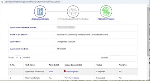 Bihar Character Certificate Apply Online 2025