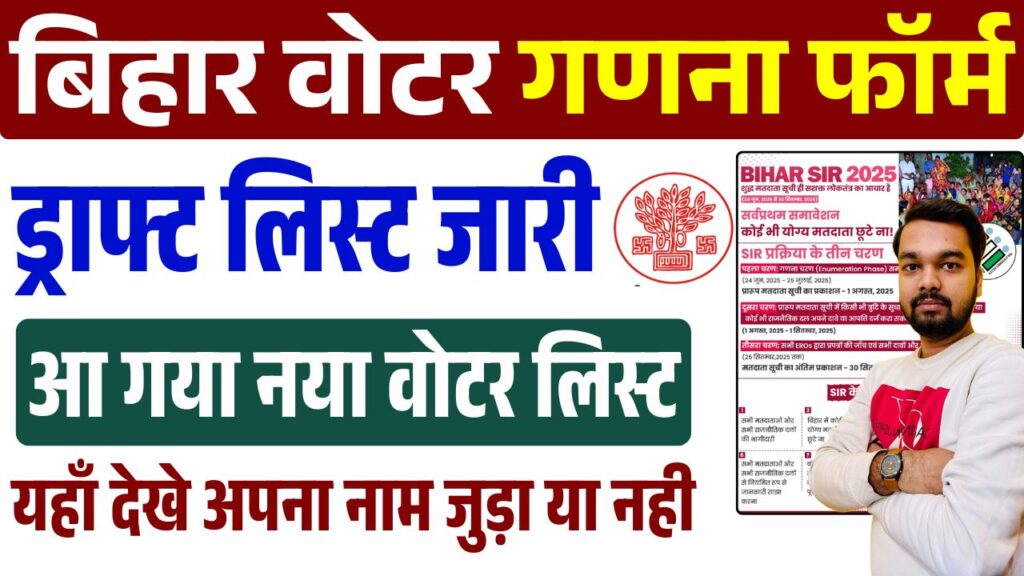 Bihar Draft Voter List 2025