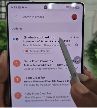 SBI Bank Statement Kaise Nikale