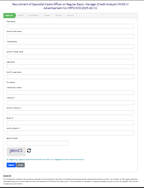 SBI Specialist Officers Recruitment 2025