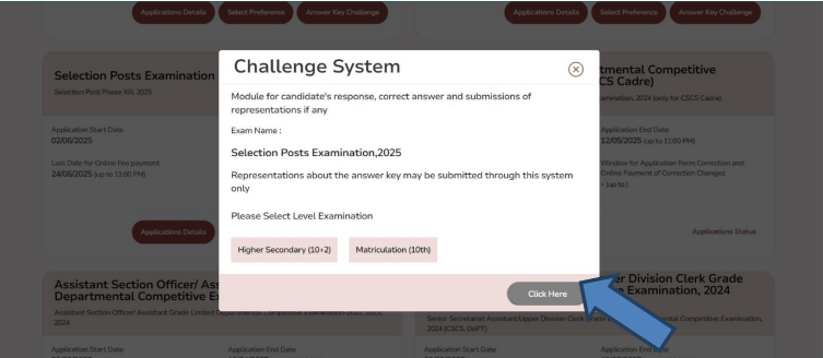 SSC Selection Post Phase 13 Answer Key 2025