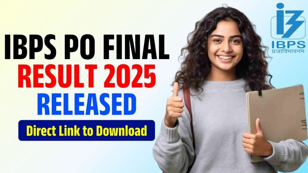 IBPS PO Result 2025
