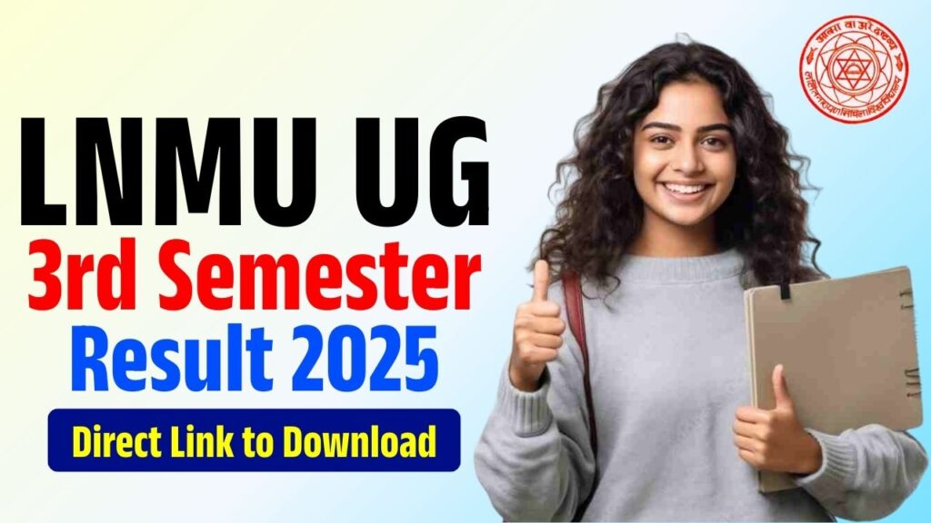 LNMU UG 3rd Semester Result 2025