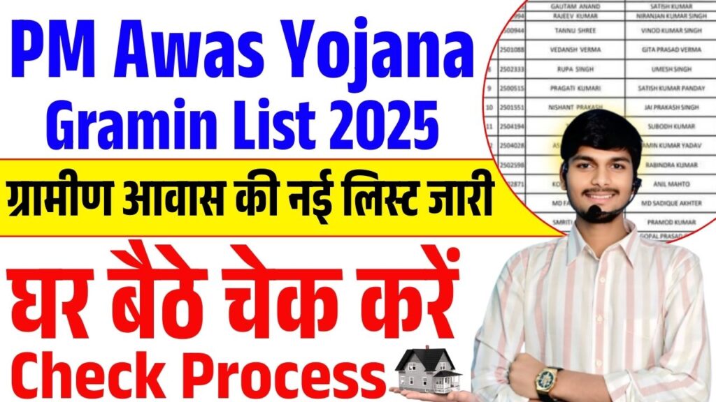 PM Awas Yojana Gramin List 2025