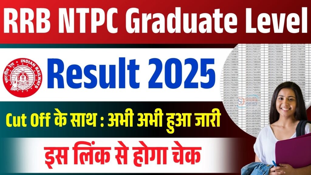 RRB NTPC Graduate Level Result 2025