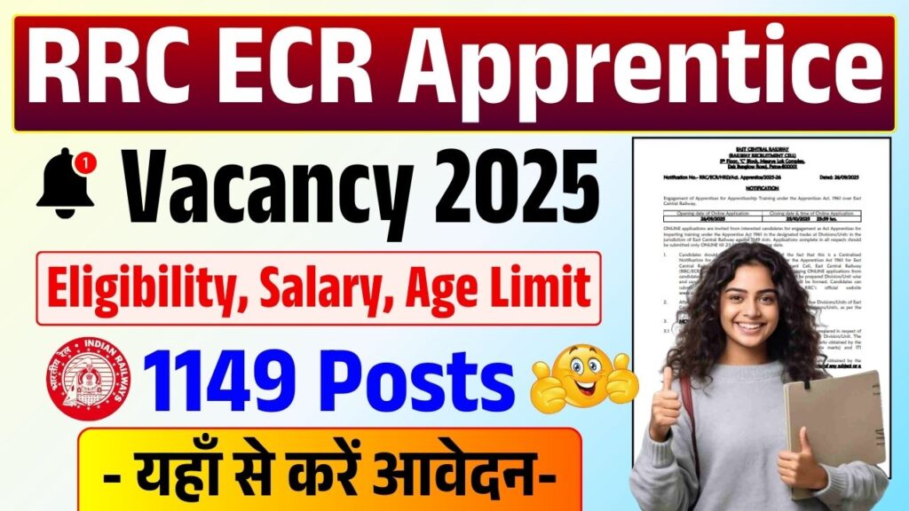 RRC ECR Apprentice Vacancy 2025