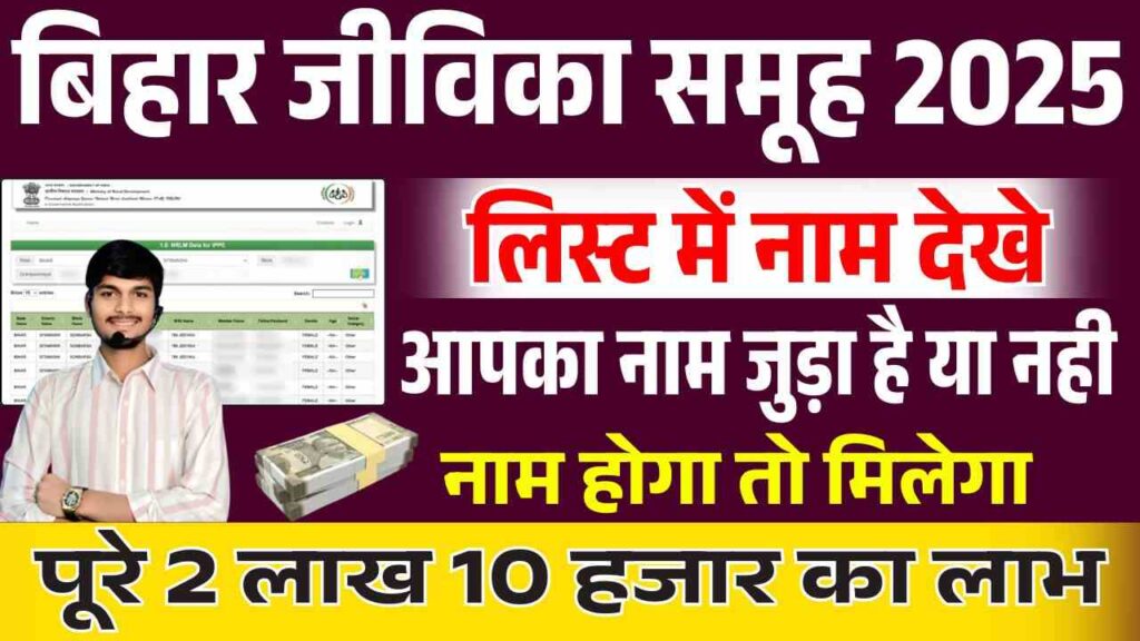 Bihar Jeevika Member List Kaise Dekhe