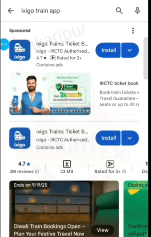 Ixigo Train Ticket Booking Kaise Kare