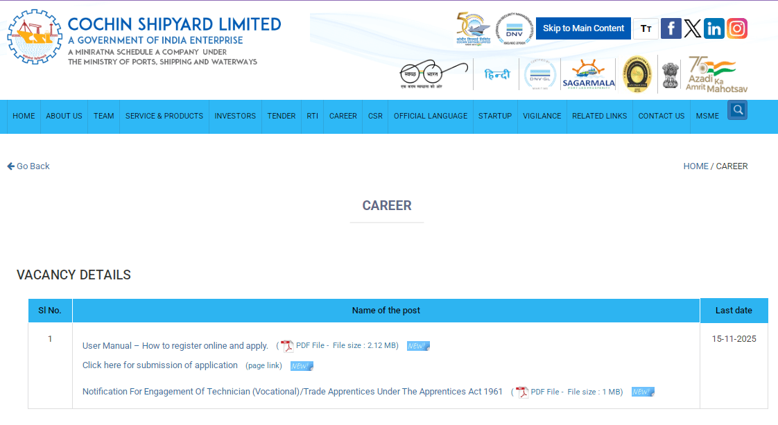 CSL Apprentice Recruitment 2025