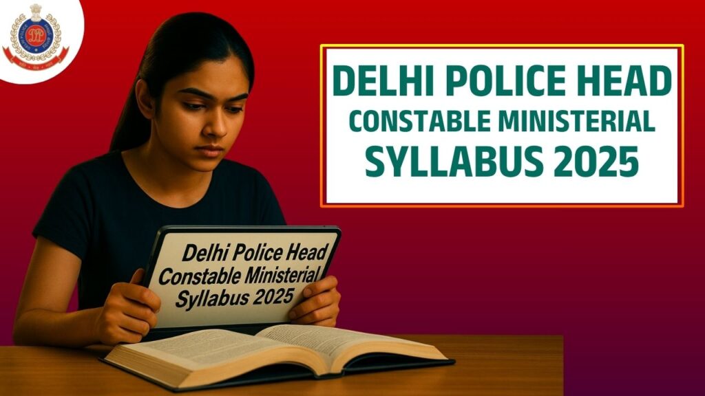 Delhi Police Head Constable Ministerial Syllabus 2025