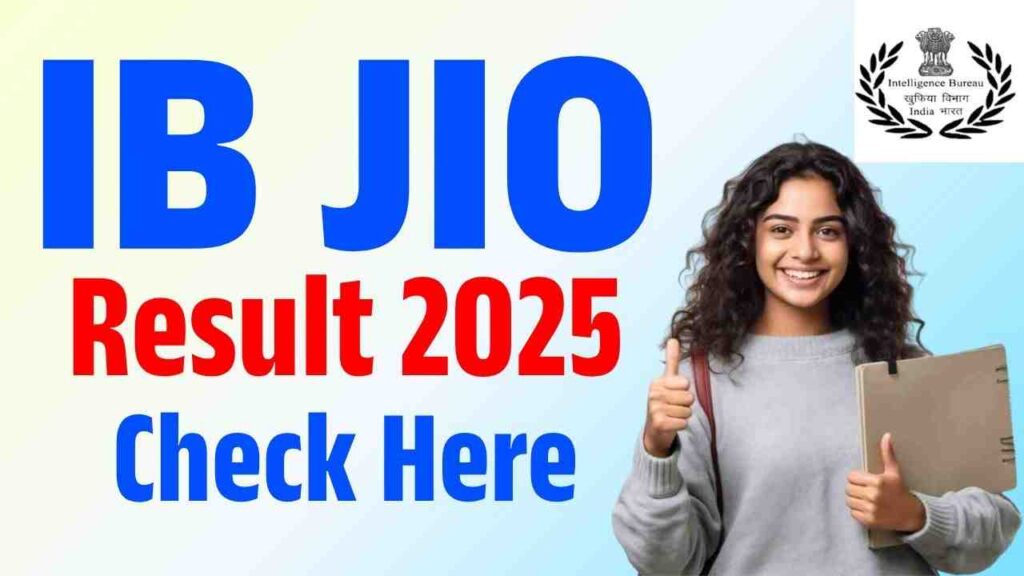 IB JIO Result 2025