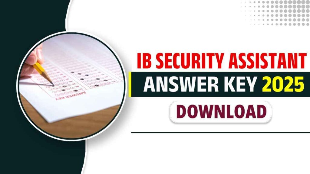 IB Security Assistant Answer Key 2025