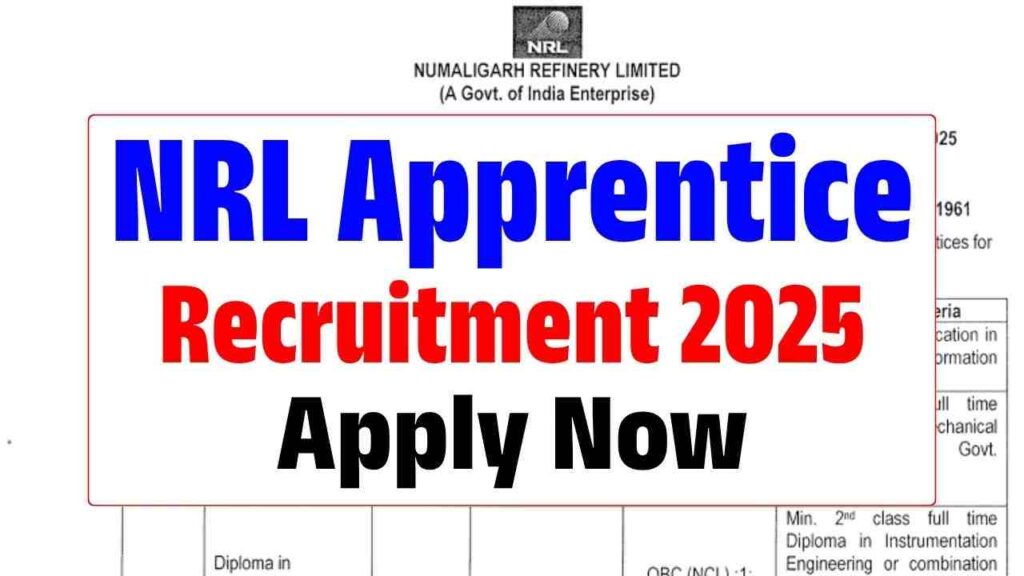 NRL Apprentice Recruitment 2025