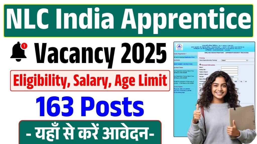 NLC India Apprentice Vacancy 2025