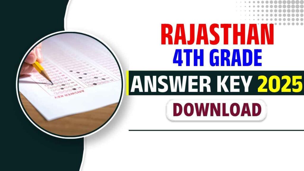 Rajasthan 4th Grade Answer Key 2025