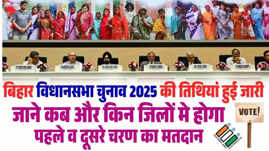 Bihar Election 2025 Date Live
