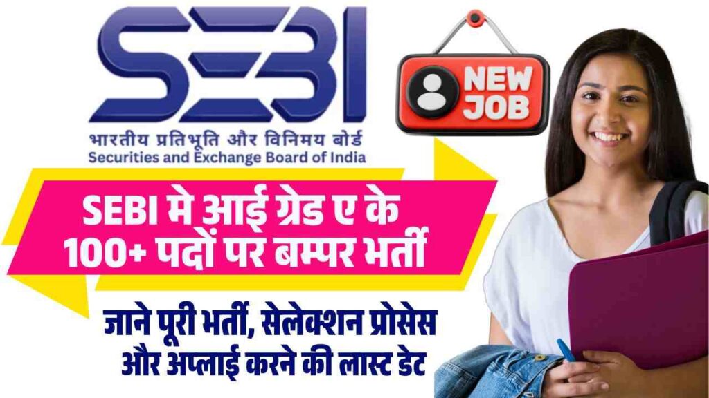 SEBI Grade A Recruitment 2025