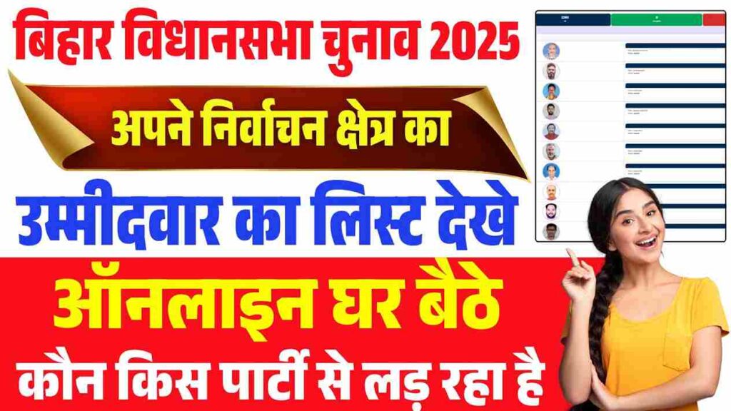 Bihar Election Candidate List 2025