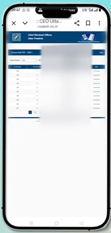 2003 Ka Voter List Kaise Download Karen
