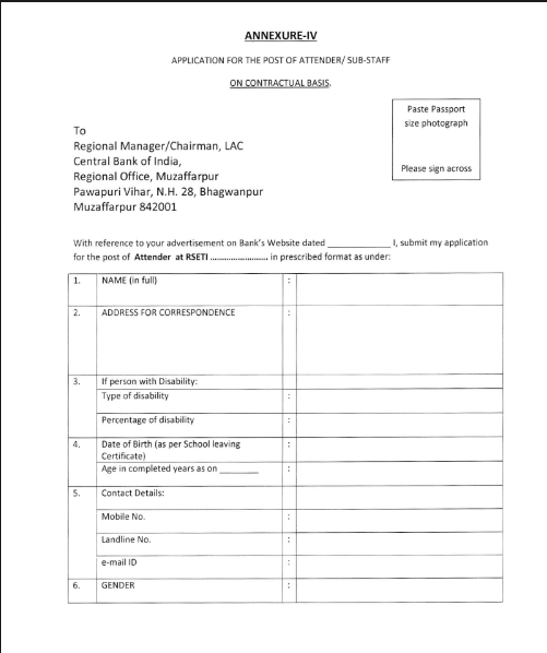 Central Bank of India Vacancy 2025