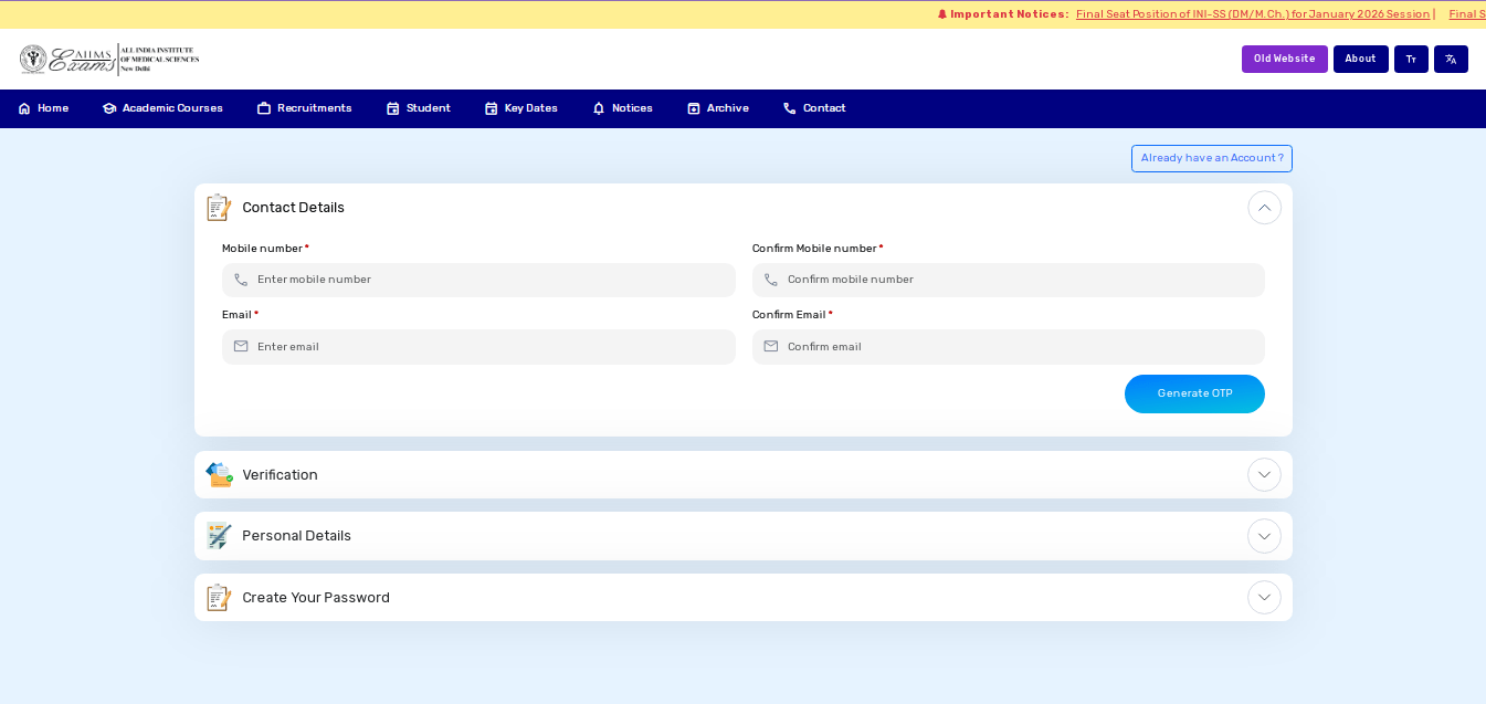 AIIMS 4th CRE Group B & C Recruitment 2025