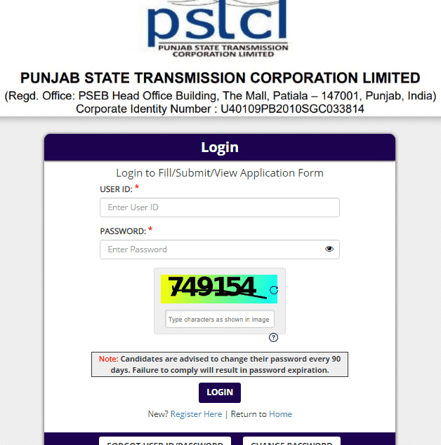 Punjab PSTCL Technical Vacancy 2025
