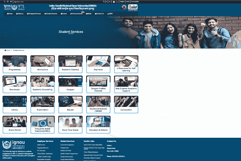 IGNOU TEE December Admit Card 2025