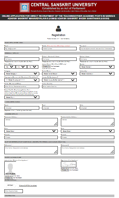 CSU Assistant Professor & College Librarian Vacancy 2025