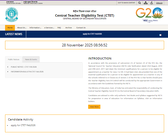 CTET February 2026
