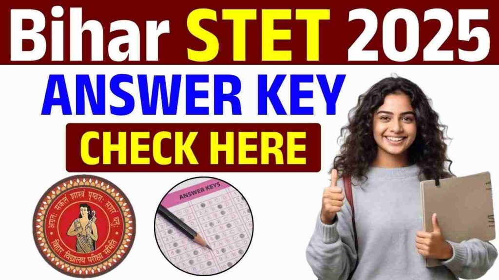 Bihar STET Answer Key 2025