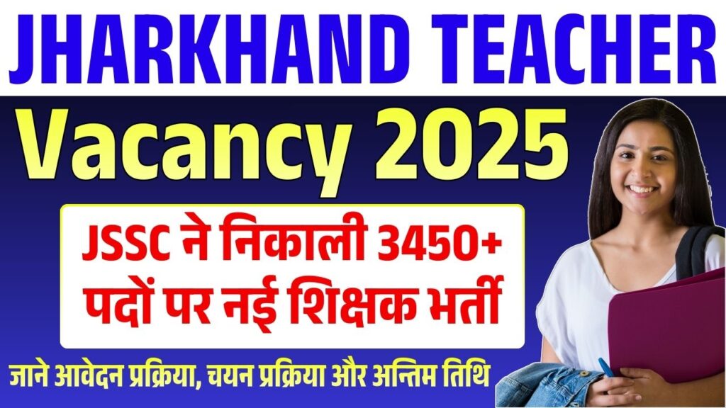 Jharkhand Teacher Vacancy 2025