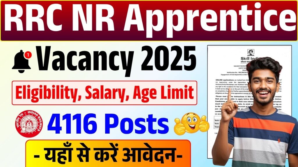 RRC NR Apprentice Vacancy 2025