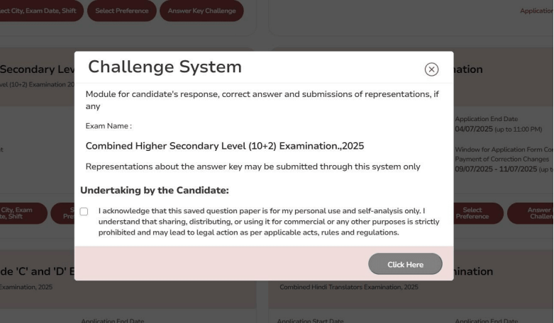 SSC CHSL Answer Key Download Kaise Kare