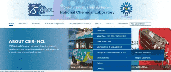 CSIR NCL Vacancy 2025