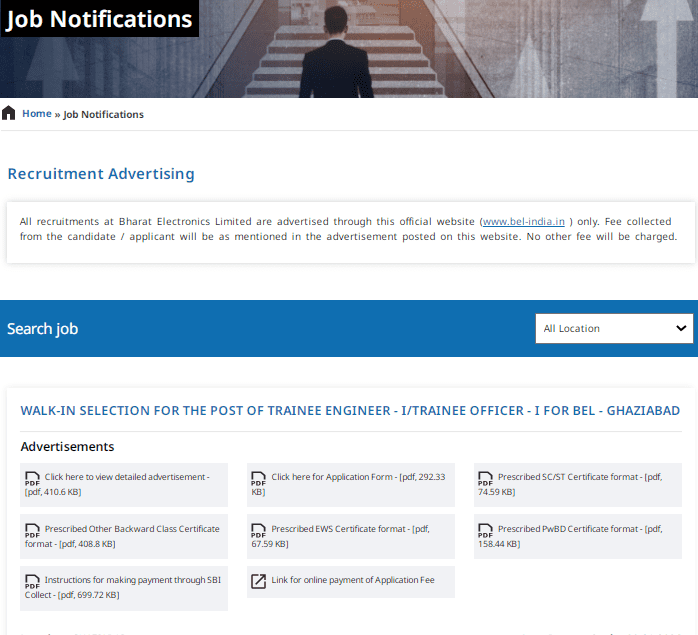 BEL Trainee Engineer & Officer Recruitment 2026