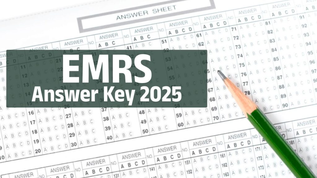 EMRS Answer Key 2025