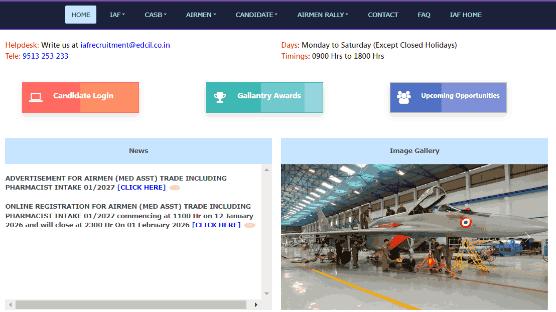 Airforce Medical Assistant Online Form 2026